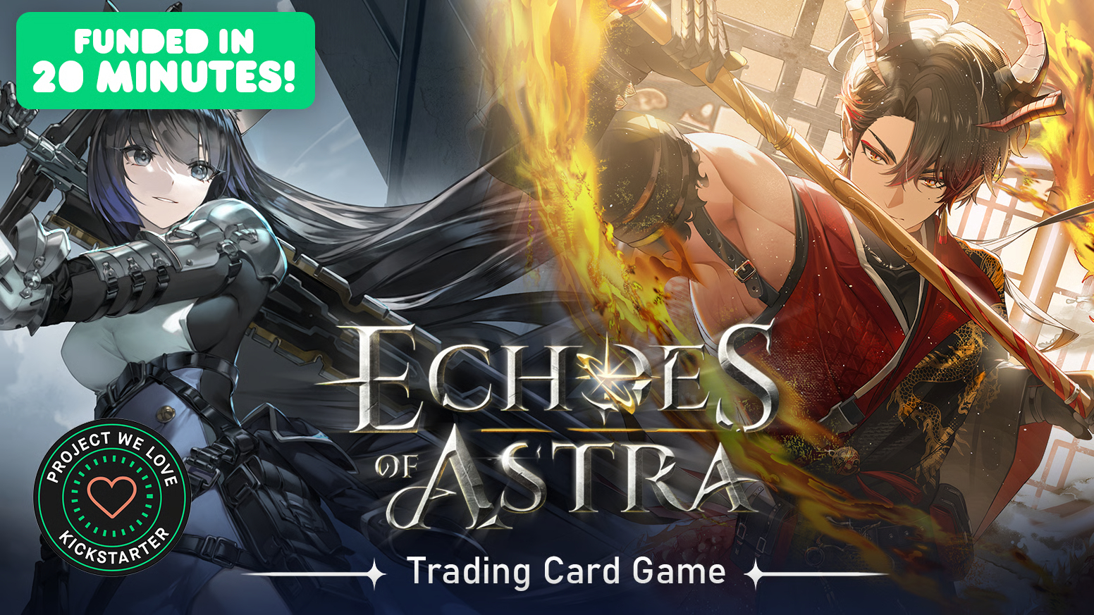 Echoes of Astra Kickstarter key art